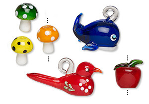 Lampworked Glass Beads and Pendants